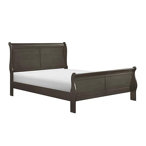 Mayville Eastern King Bed - Stained Gray by Homelegance