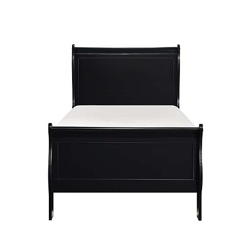 Mayville Twin Bed - Black by Homelegance