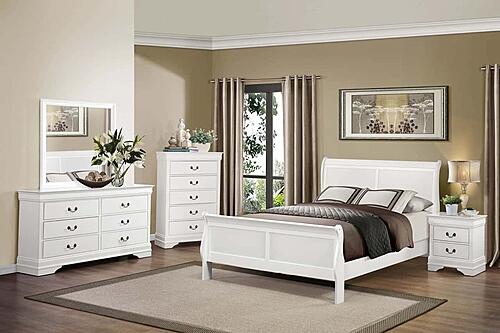 Mayville Nightstand - White by Homelegance