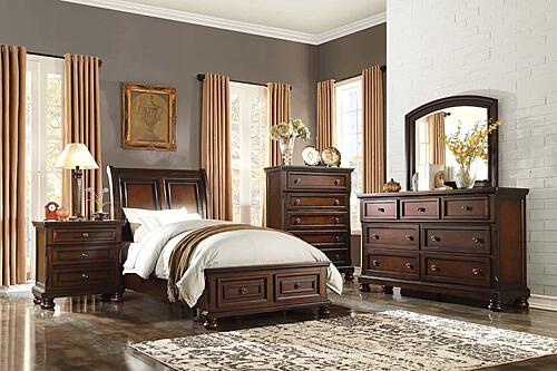 Cumberland Chest - Brown Cherry by Homelegance