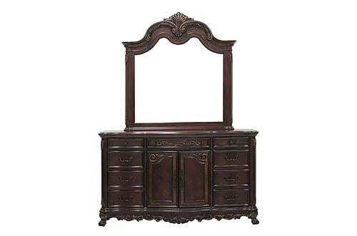 Deryn Park Dresser - Cherry by Homelegance