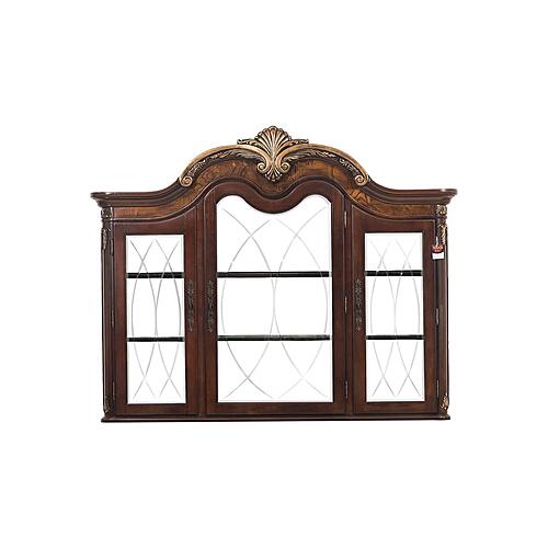 Deryn Park Buffet & Hutch - Brownish Gray by Homelegance