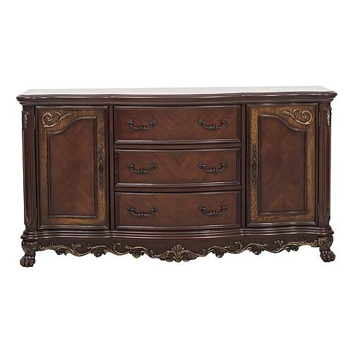 Deryn Park Buffet/Server - Brownish Gray by Homelegance