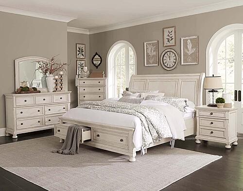 Bethel Chest - Brushed White  by Homelegance