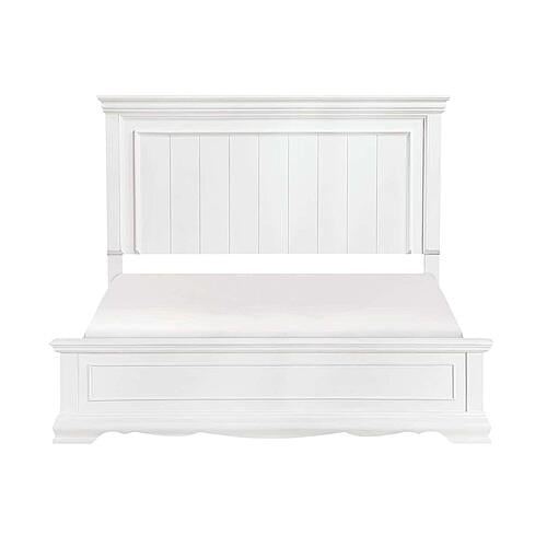 York California King Bed - White by Homelegance