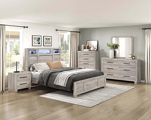 Everett Chest - Gray  by Homelegance