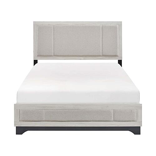 Westport Queen Platform Bed - Beige by Homelegance
