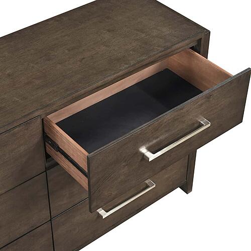 Emmett 5pc Queen Bedroom Set  - Dark Walnut by Homelegance