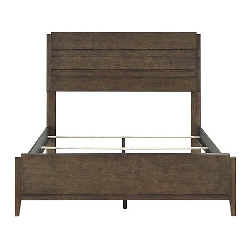 Emmett Eastern King Bed - Dark Walnut by Homelegance