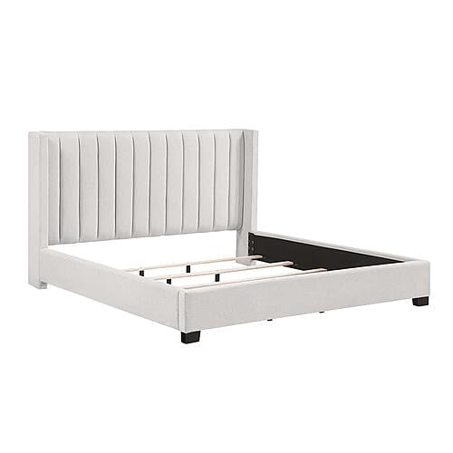 Emerson Eastern King Bed - Beige by Homelegance