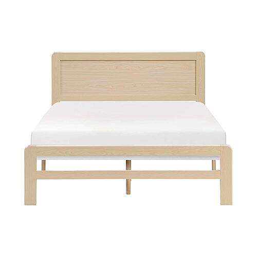 Carter Full Platform Bed - Natural by Homelegance