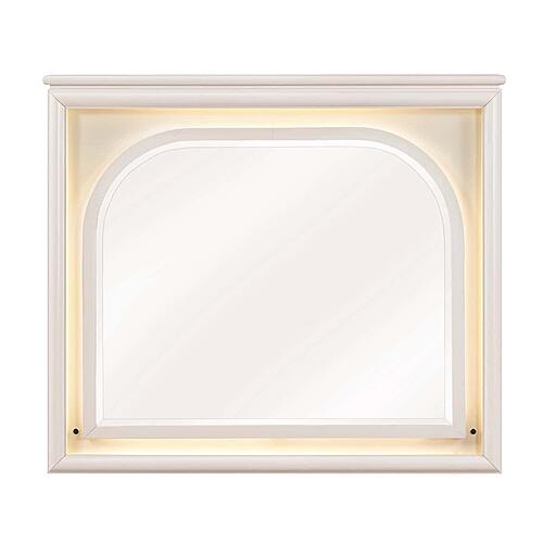 Lunaris  Mirror - Beige by Homelegance