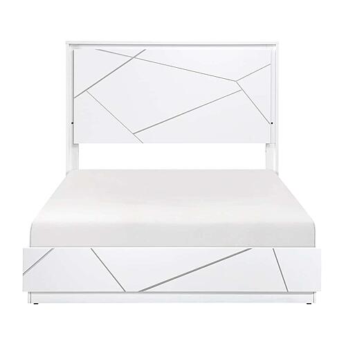 2455K-1CK* California King Bed - White by Homelegance