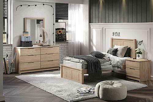 Oasis Platform Bed Sandstone by Innovations