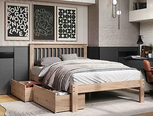 Mirage Platform Bed Sandstone by Innovations