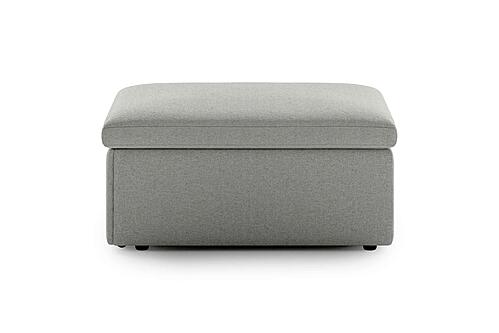 Otto Sleeper Ottoman Rene 01 w/Smoked Birch Top by Luonto