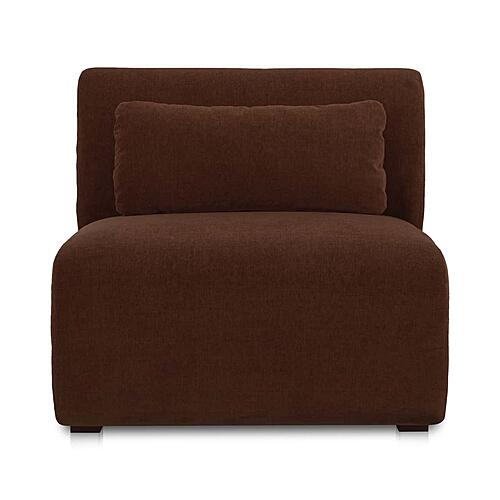Amelia Slipper Chair Chestnut by Moe's Home Collection