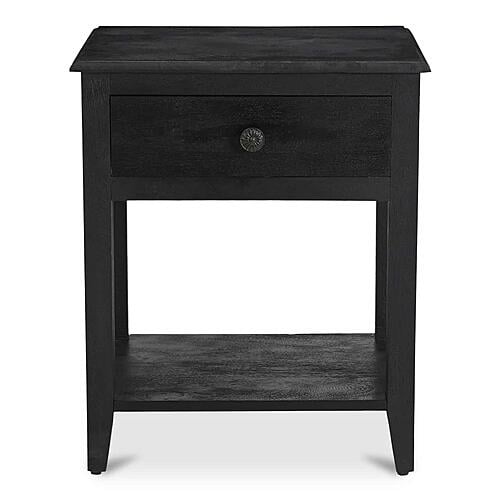 Corrine Nightstand Antique Black by Moe's Home Collection