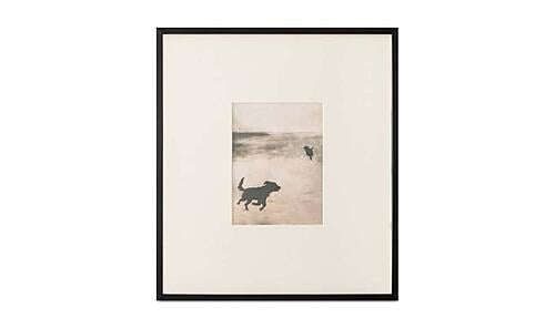 Strand 2 Framed Print by Moe's Home Collection