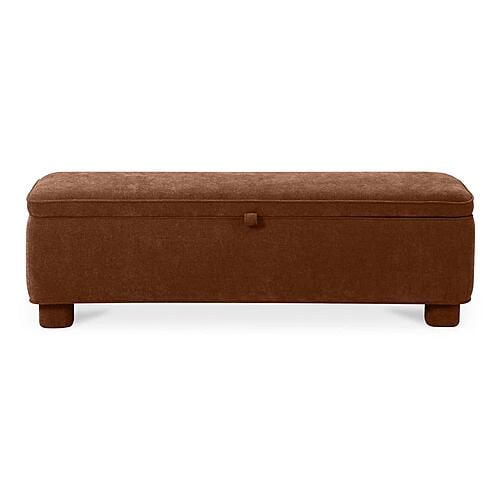 Ichigo Storage Bench Deep Orange by Moe's Home Collection
