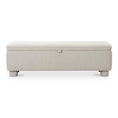 Ichigo Storage Bench Light Grey by Moe's Home Collection