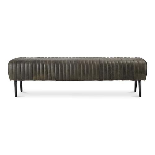 Endora Bench Charred Olive by Moe's Home Collection