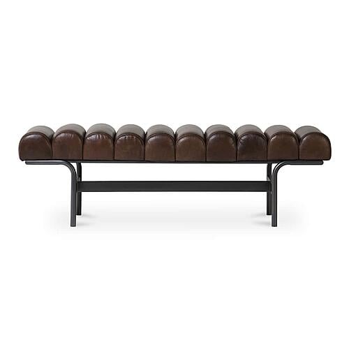 Harrison Bench - Dark Brown by Moe's Home Collection