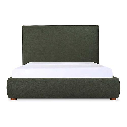 Luzon King Bed w/Tall Headboard - Deep Forest by Moe's Home Collection
