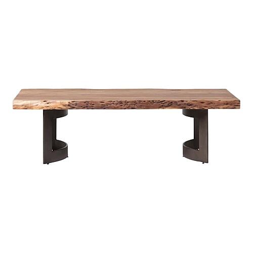 Bent Coffee Table Brown by Moe's Home Collection