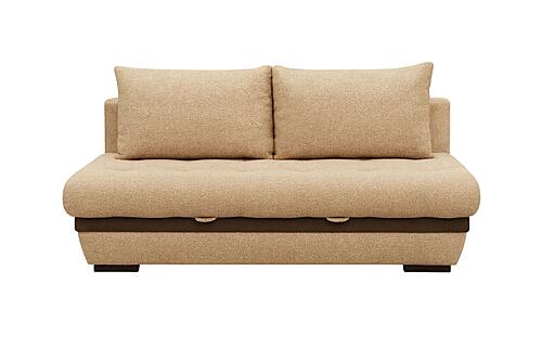 Neptune Sofa Bed Sleeper (Queen Size) Beige w/Dark Accent by Prestige Furnishings