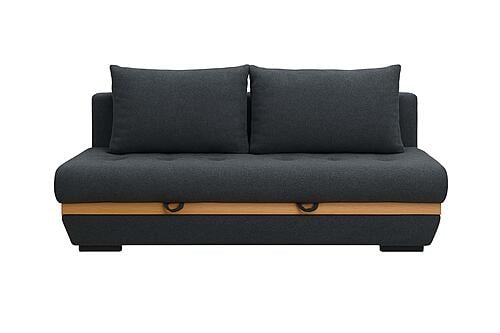 Neptune Sofa Bed Sleeper (Queen Size) Gray w/Light Accent by Prestige Furnishings