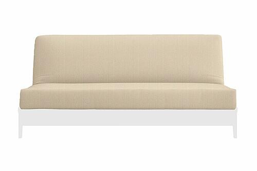 Natural 100% Cotton Natural Futon Cover by Comfort Pure
