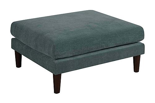 F8976 Morgan Fabric Ottoman Mineral by Poundex