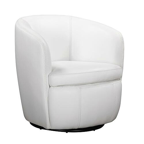Barolo - Snow Swivel Club Chair by Parker House Furniture
