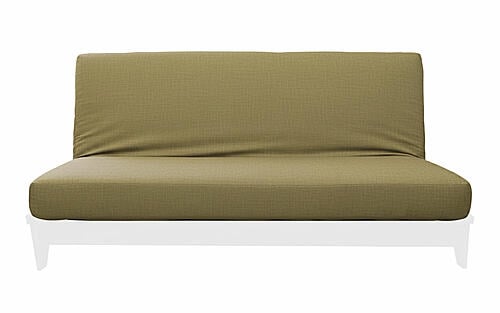 Sachi Sage Linen-Like Texture Futon Cover by Prestige