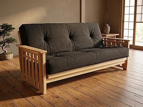 Townsend Futon Frame Natural by Prestige