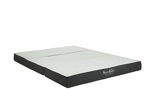 Queen Size Tri-Fold Gel Memory Foam Mattress by Night & Day Furniture