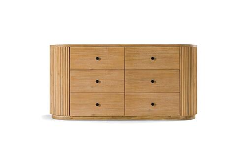 Jacobson - Modern Natural Acacia Dresser by VIG Furniture