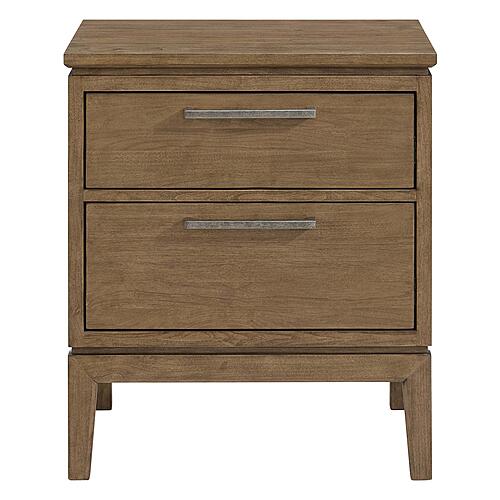Bailey 2-Drawer Nightstand by Whittier Wood Furniture