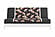 Japanese Printed Futon Cover - Fan (Black & White)