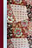 Japanese Printed Futon Cover - Geometric (Burgundy & White)