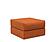 Cornila Ottoman Esina Rust Orange by Innovation Living