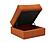 Cornila Ottoman Esina Rust Orange by Innovation Living