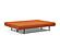 Recast Plus Sofa Bed (Full Size) Esina Rust Orange by Innovation Living
