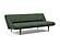 Unfurl Sofa Bed Heavy Natch Avella Pine Green by Innovation Living