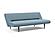 Unfurl Sofa Bed Heavy Natch Mixed Dance Blue by Innovation Living