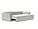 Newilla Standard Sofa Bed (Full Size) Adario Fog by Innovation Living