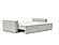 Newilla Standard Sofa Bed (Full Size) Adario Fog by Innovation Living
