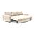 Neah Sofa Bed w/Lounger (Queen Size) Halifax Shell by Innovation Living