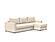 Neah Sofa Bed w/Lounger (Queen Size) Halifax Shell by Innovation Living